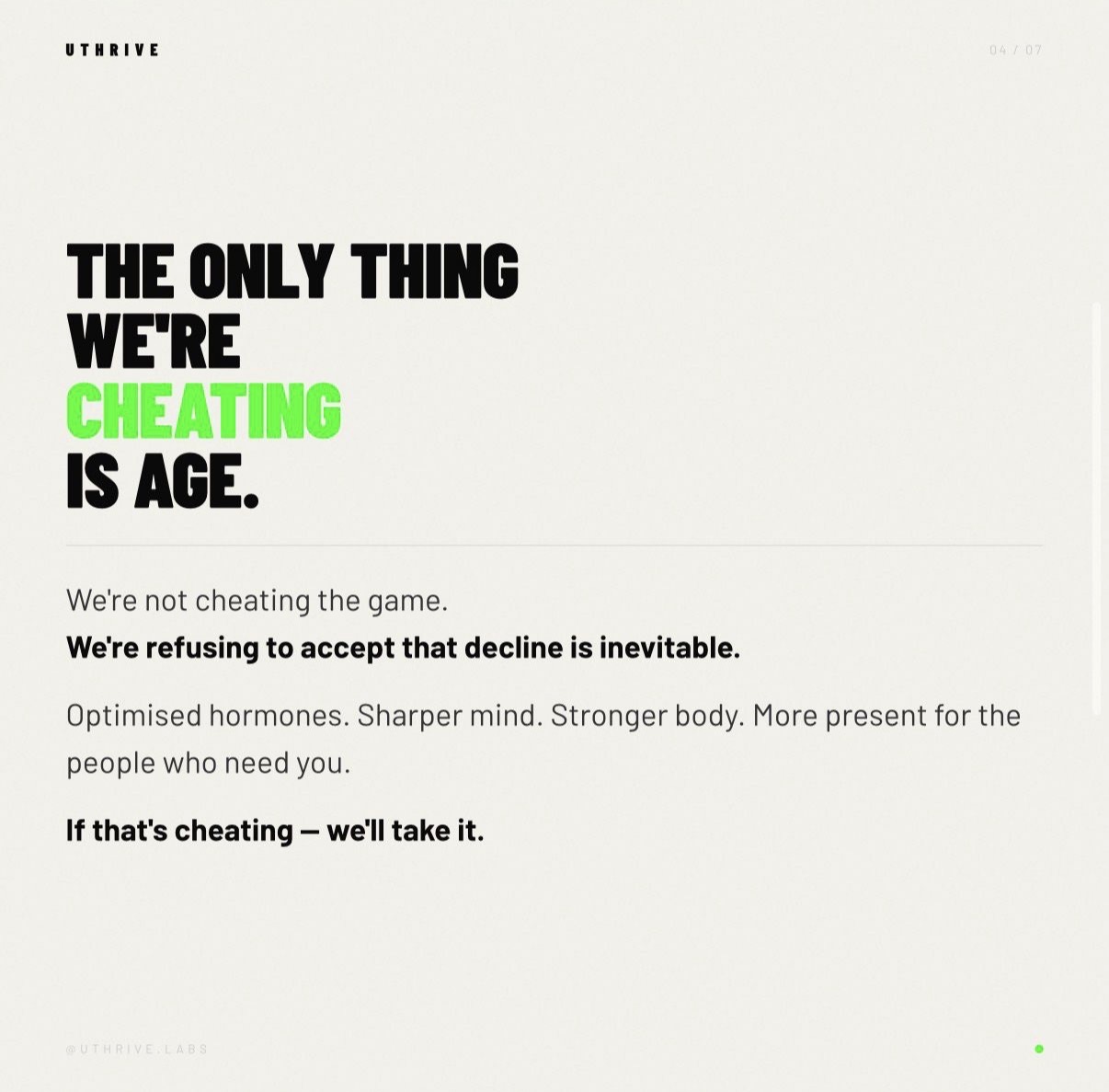 Outperform the calendar without cheating yourself.